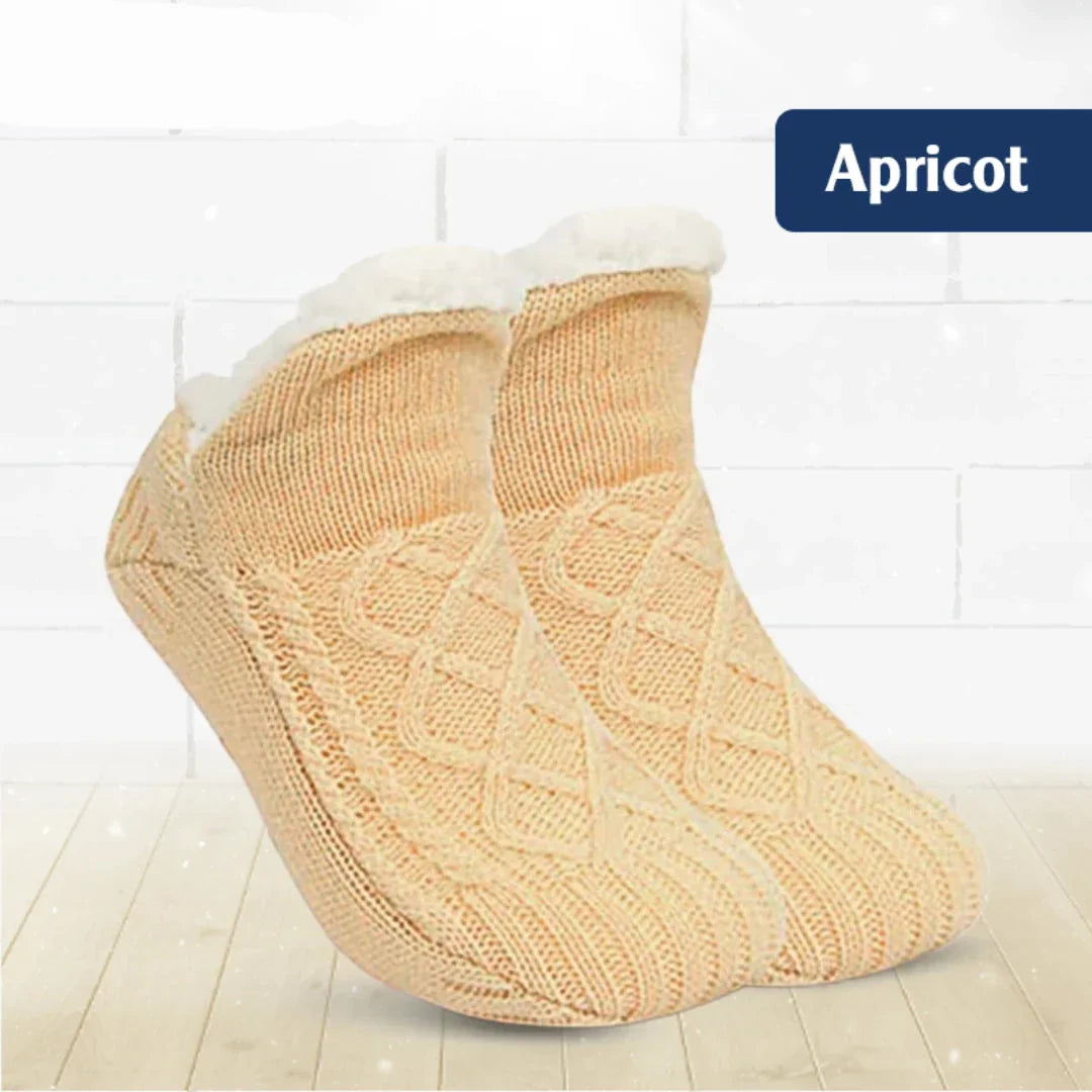 Fleece-Lined Non-Slip Thermal Slippers Socks-Buy 2 Pcs Get Free Shipping