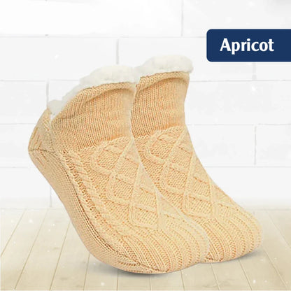 Fleece-Lined Non-Slip Thermal Slippers Socks-Buy 2 Pcs Get Free Shipping
