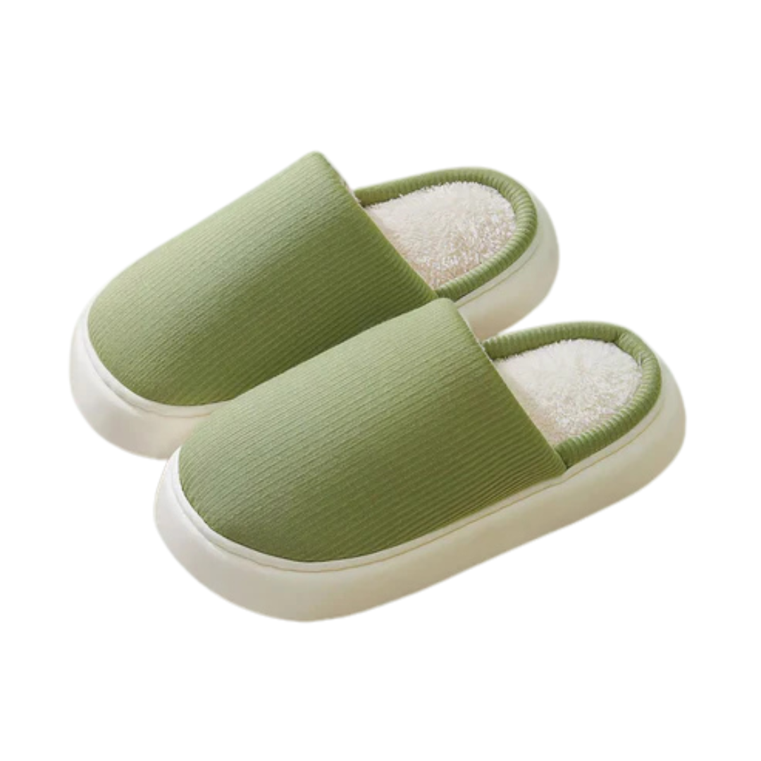 Cozy Knit Winter Slippers
