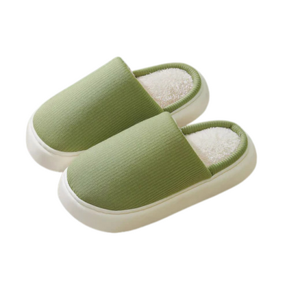 Cozy Knit Winter Slippers