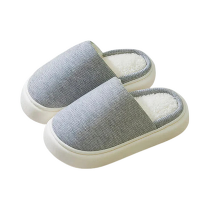 Cozy Knit Winter Slippers