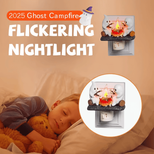 2025 Ghost Campfire Flickering Nightlight🔥👻