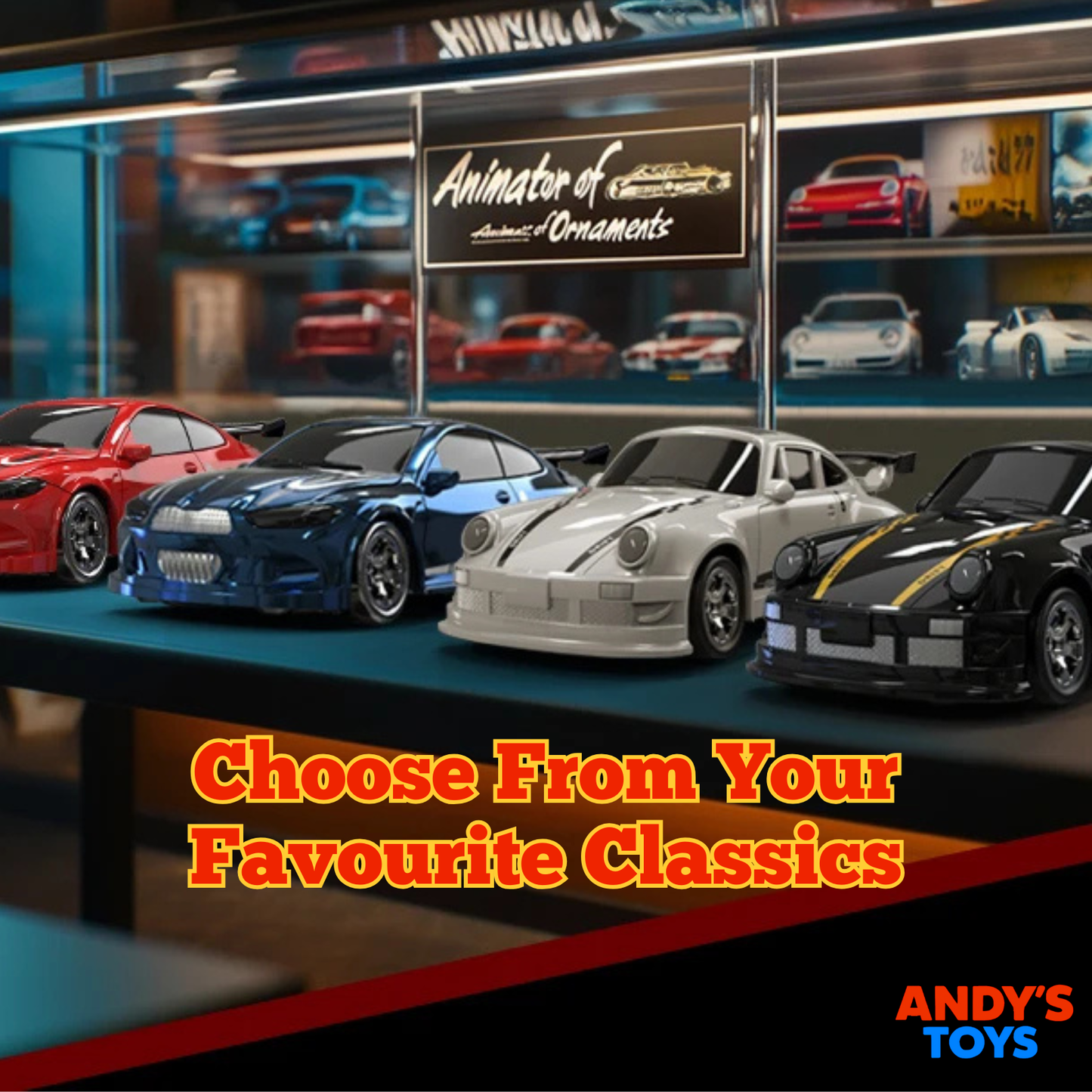 Desktop Racers™ – The Ultimate Mini Racetrack for All Ages