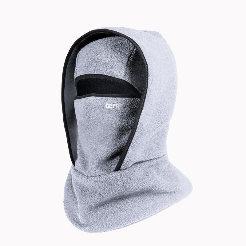 ❄️ Outdoor Winter Warm Hat Neckband Integrated Cycling Mask Sports Ski Head Cover Neck Windproof Cold One-Piece Pullover Hat