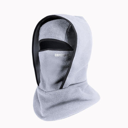 ❄️ Outdoor Winter Warm Hat Neckband Integrated Cycling Mask Sports Ski Head Cover Neck Windproof Cold One-Piece Pullover Hat