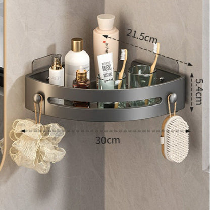 No-Drill Triangle Shower Caddy