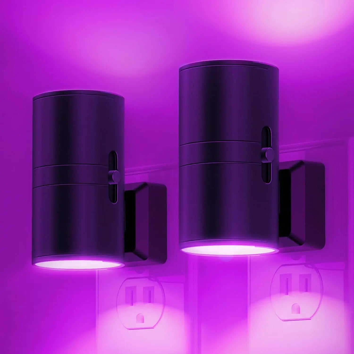 Plug-In Dimmable Night Light with Light Sensor
