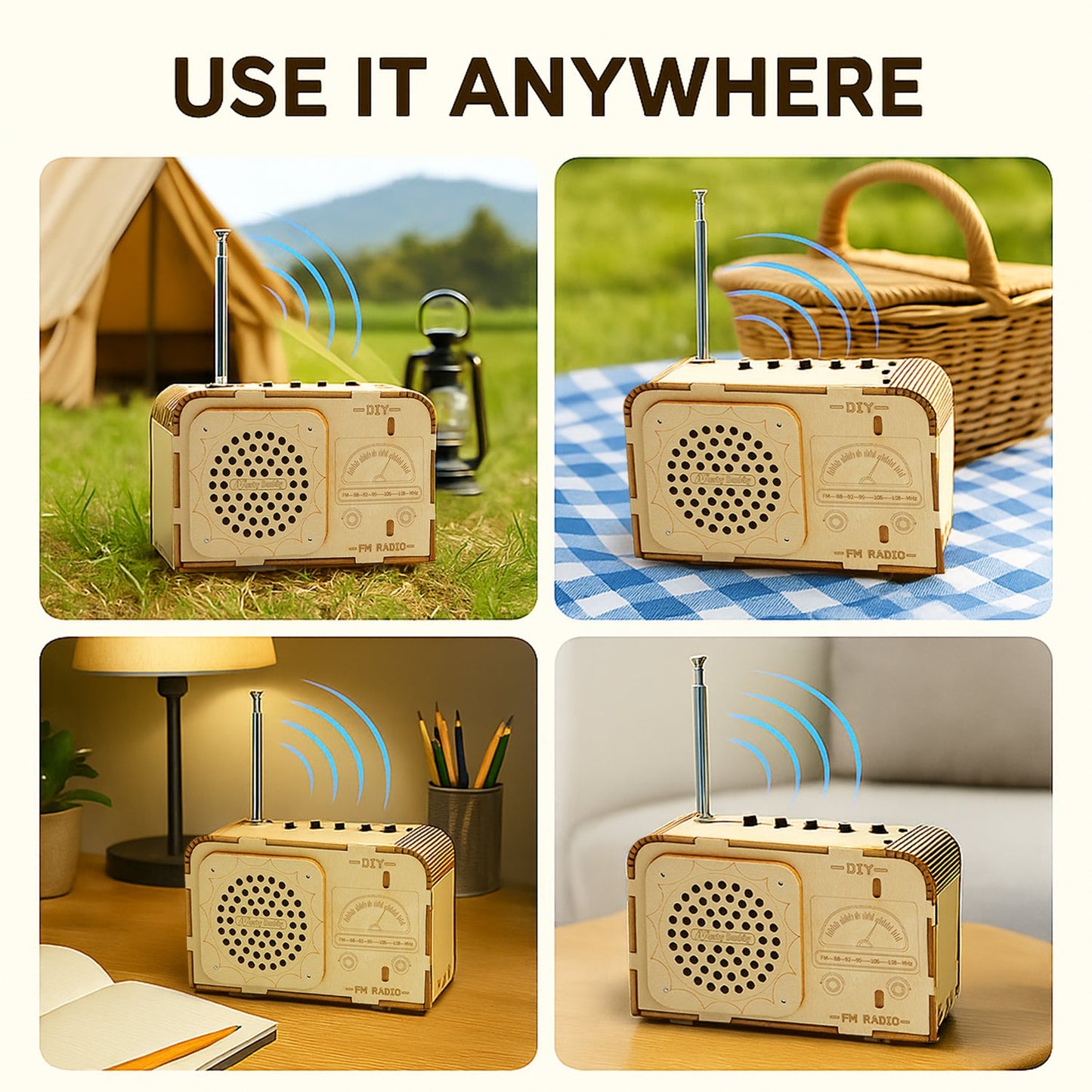 DIY FM Radio Kit Build a Real Working Radio