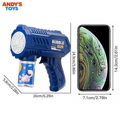 BubbleBazooka™ – Electric Handheld Bubble Gun