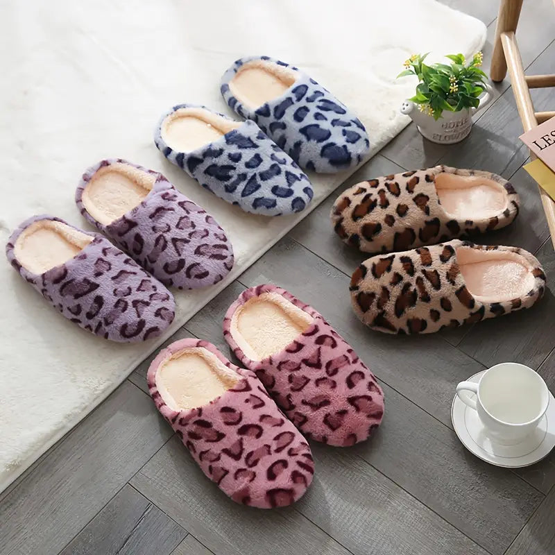 Leopard Pattern Slippers