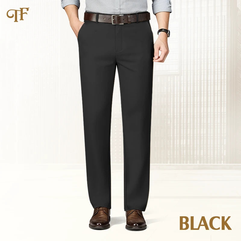 Men's High Stretch Straight Fit Pants