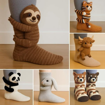 3D Animal Socks - Sloth