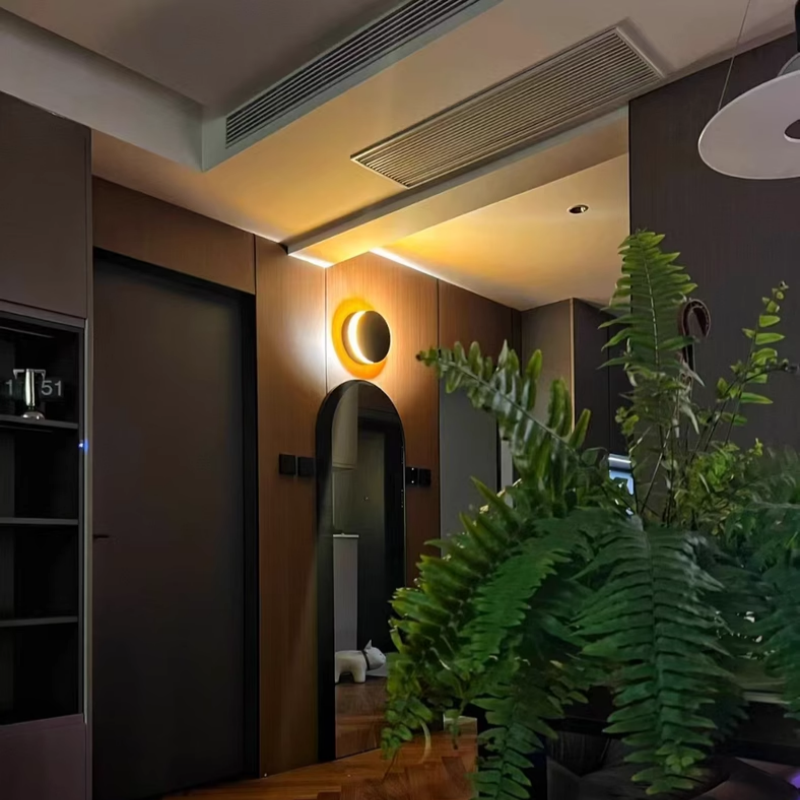 Solar Eclipse Wall Light