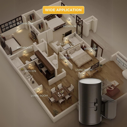 Plug-In Dimmable Night Light with Light Sensor