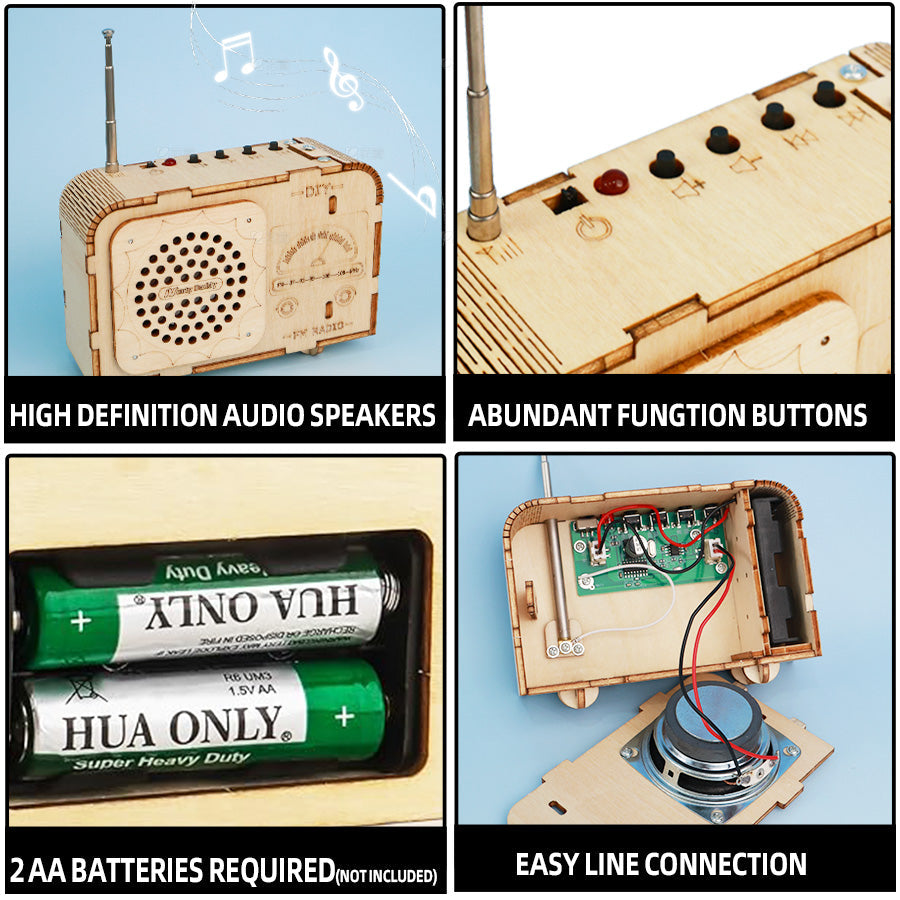 DIY FM Radio Kit Build a Real Working Radio