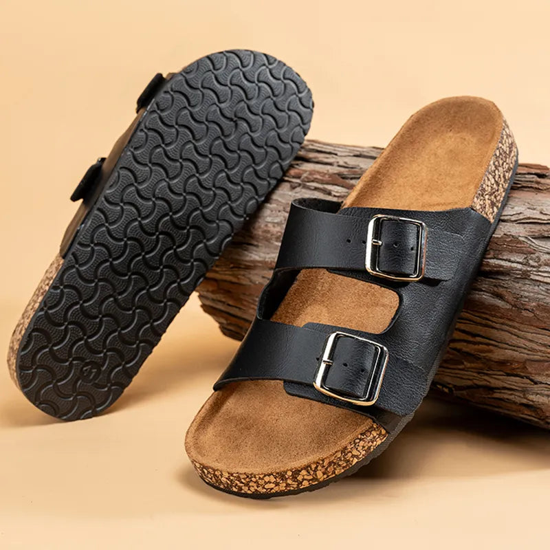 Men Cork Sandals
