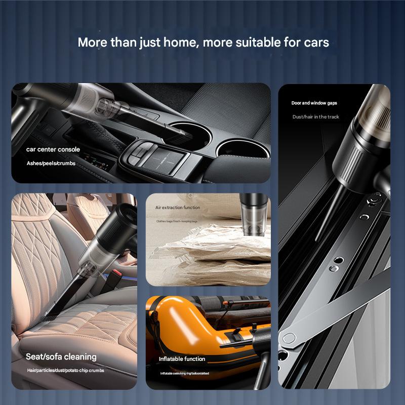 Ultra-Powerful 2-in-1 Cordless Car Vacuum Cleaner