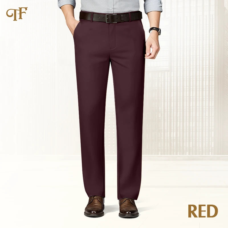 Men's High Stretch Straight Fit Pants