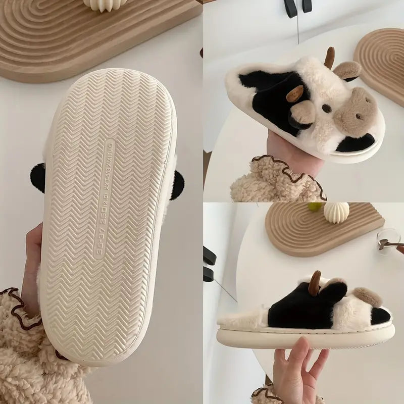 Cloudy Cow Slippers