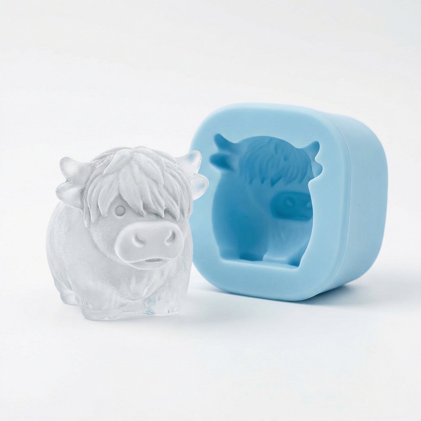 Mini Highland Cow Ice Cube & Dessert Mold