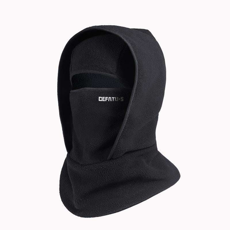 ❄️ Outdoor Winter Warm Hat Neckband Integrated Cycling Mask Sports Ski Head Cover Neck Windproof Cold One-Piece Pullover Hat
