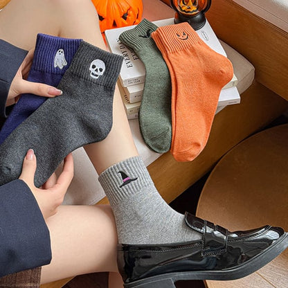 5-Pack Viral Cute Halloween Socks