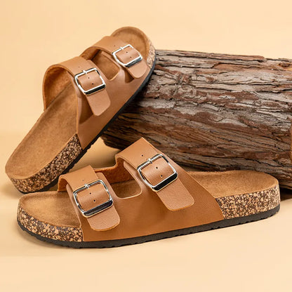 Men Cork Sandals