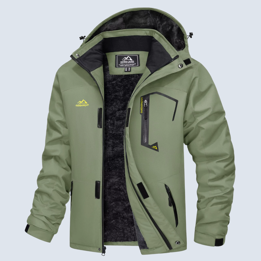 PolarGuard | Wind & WaterProof Fleece Lined Winter Jacket