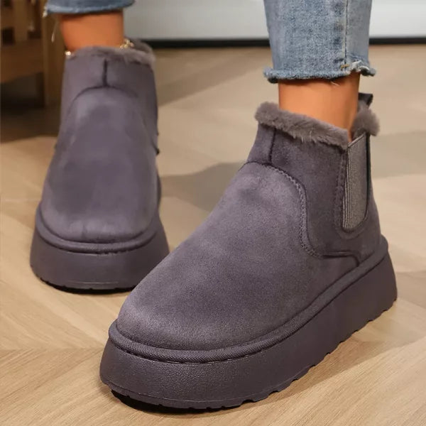 Women's Snow Ankle Boots Soft Plush Winter Shoes