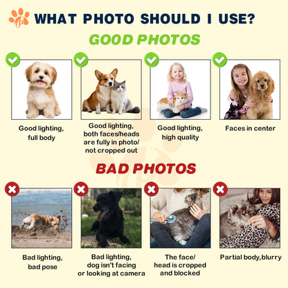 Custom Christmas Pet Sweatshirt Jumper – Dog or Cat Face Embroidered Sweatshirt