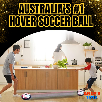 Australia’s #1 Hover Soccer Ball – LED Lights & Safe Indoor Play