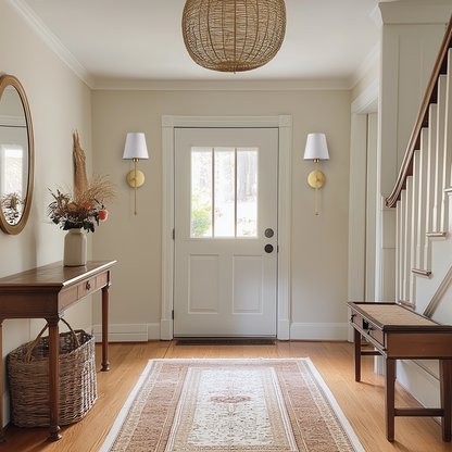 WIRELESS WALL SCONCES (SET OF 2 + 2 BULBS FREE)