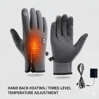 Rechargeable Heated Electric touchscreen Gloves
