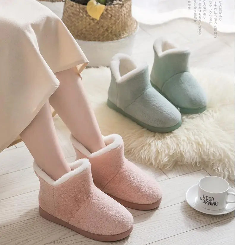 Soft Fur Cloud Boots