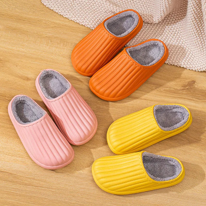 Faux Fur Cozy Slides