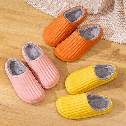 Faux Fur Cozy Slides