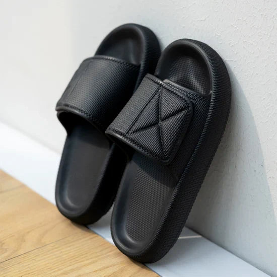 Adjustable Strap Cloud Slides