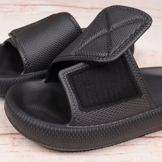 Adjustable Strap Cloud Slides