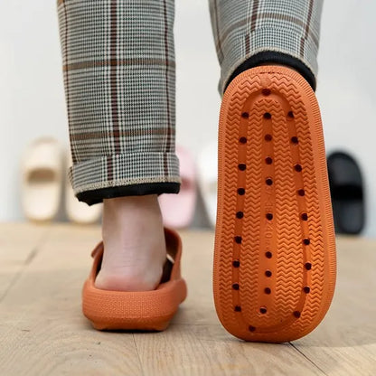 Adjustable Strap Cloud Slides
