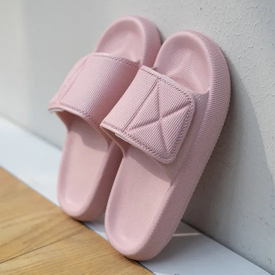 Adjustable Strap Cloud Slides