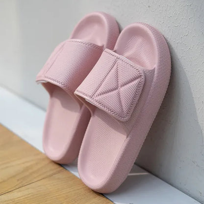 Adjustable Strap Cloud Slides