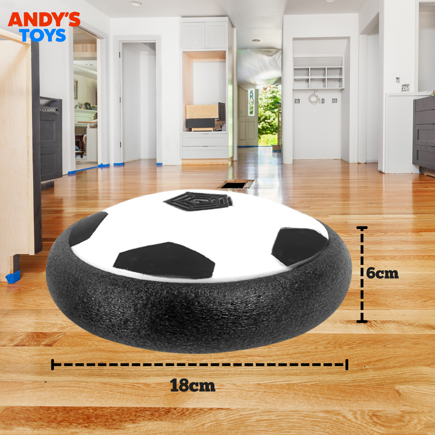 Australia’s #1 Hover Soccer Ball – LED Lights & Safe Indoor Play