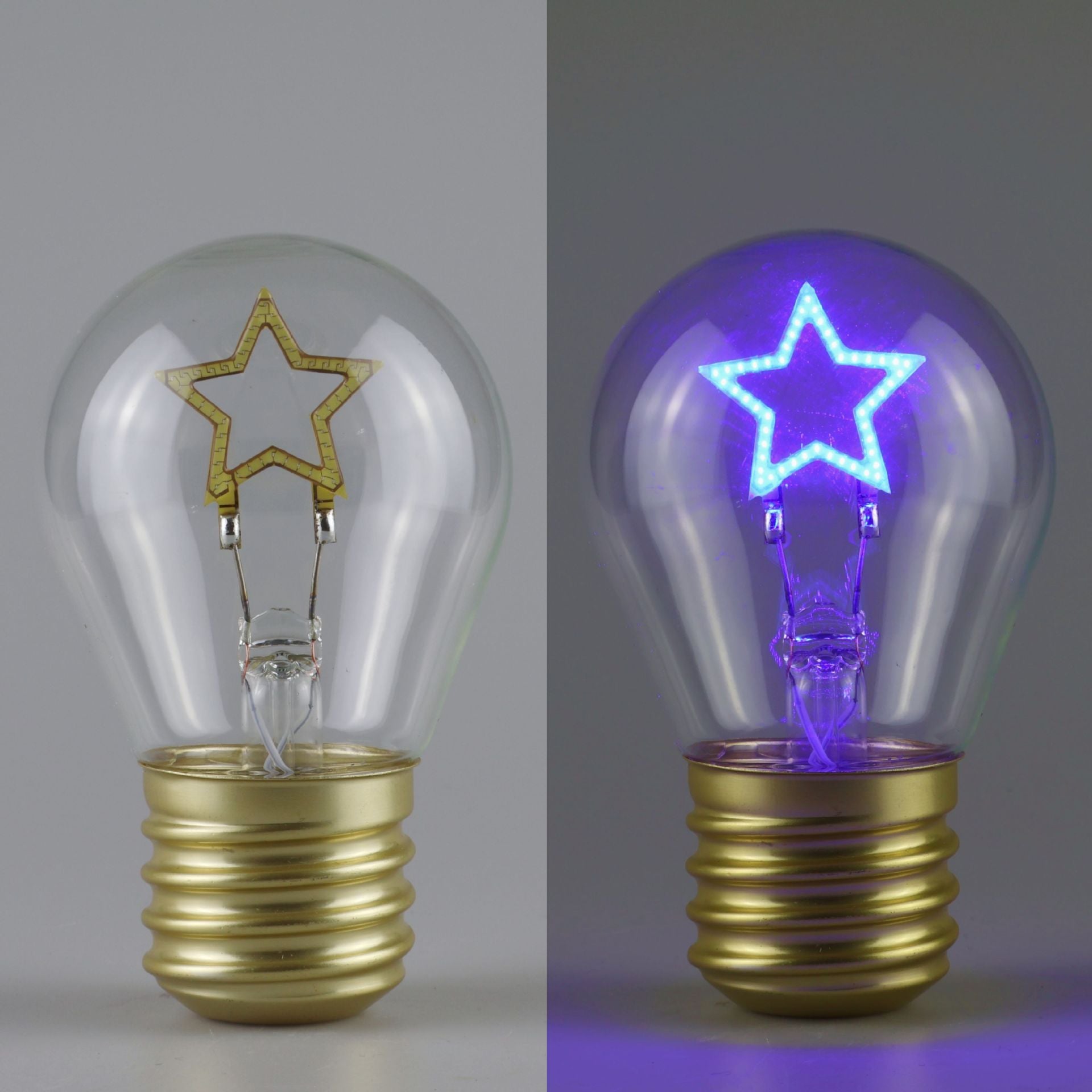 Rechargeable Rainbow LED Bulb Lamp with USB Charging
