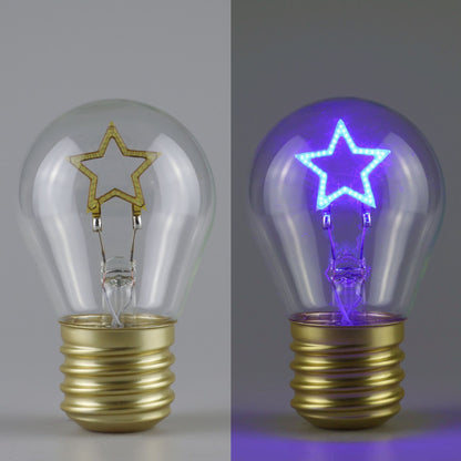 Rechargeable Rainbow LED Bulb Lamp with USB Charging