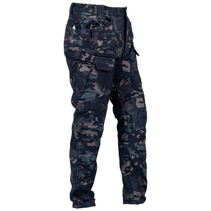 Men's IX7 Fleece-Lined Tactical Pants — Winter Warm Military-Style Work Cargo Pants