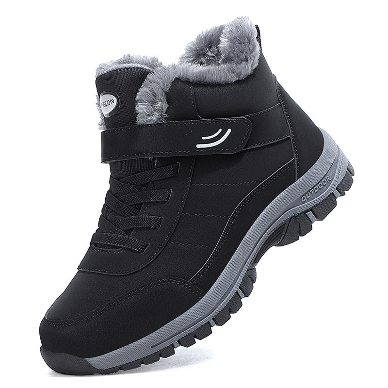 Fleece-Lined Non-Slip Winter Boots