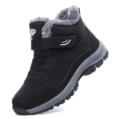 Fleece-Lined Non-Slip Winter Boots