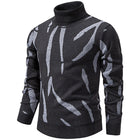 Men’s Fleece-Lined High-Neck Sweater