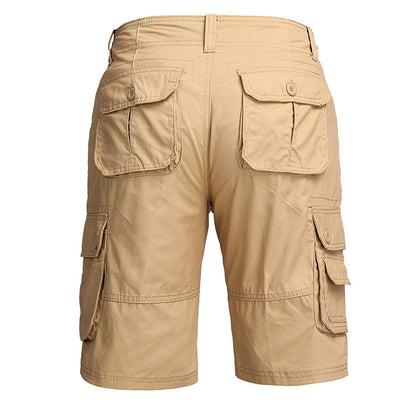 Men's Relaxed-Fit Multi-Pocket Cargo Shorts