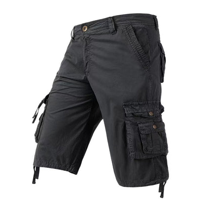 Men's Relaxed-Fit Multi-Pocket Cargo Shorts